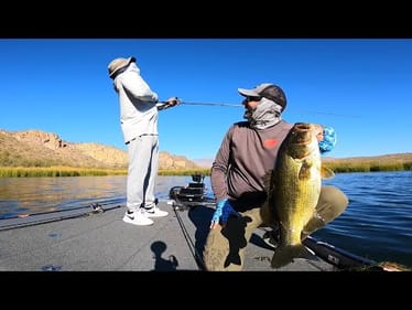 Tough Bite Turns Into A Big Bass FLEX!!