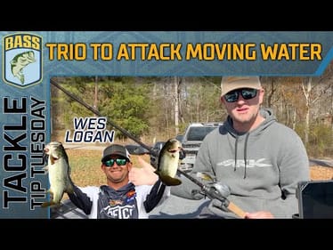 Trio of baits to tackle moving water