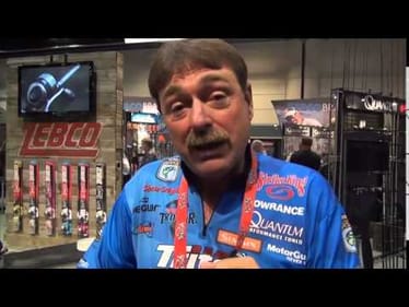 Shaw Grigsby with the new fast reel from Quantum