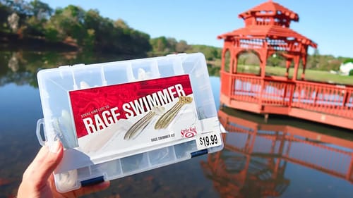 $20 SWIMBAIT BUDGET Fishing Kit Challenge (Bank Fishing)
