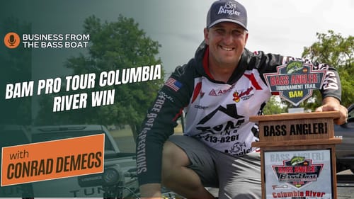 BAM Pro Tour WIN on the Columbia River with Conrad Demecs