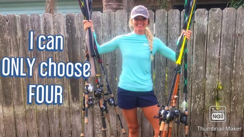 MOST versatile FISHING rods (I can ONLY pick FOUR)