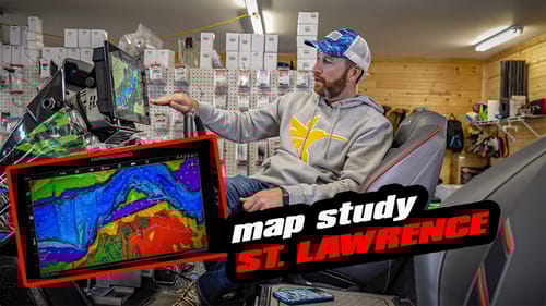 Bass Pro Tour Map Study | St. Lawrence River