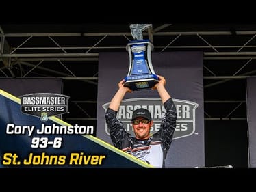 Cory Johnston wins 2024 Bassmaster Elite at St. Johns River with 93 pounds, 6 ounces