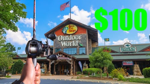 Trading In An Old Fishing Rod For A NEW One At Bass Pro Shops