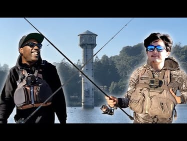 Fishing Popular East Bay Reservoir on blustery day