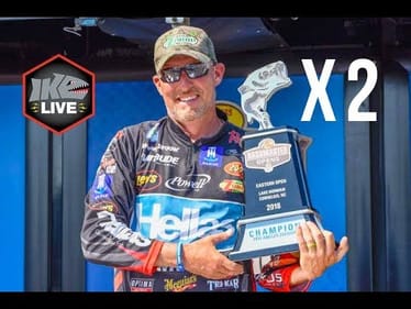 BACK TO BACK Bassmaster Champ Wesley Strader Joins Ike Live