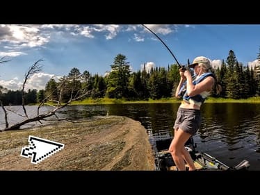 Unexpected Catch: You Won't Believe Where They Live! Surprise bite on the river!