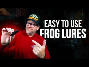 Easiest Bass Fishing Frogs to Use!  A beginners guide to walking Frogs.