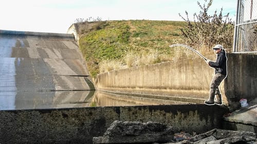 This TINY SPILLWAY is DEEP!!! (Surprise Catch)