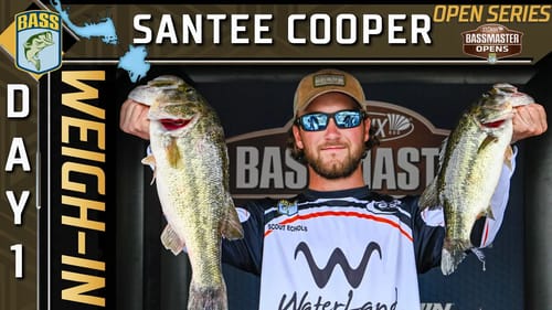 OPEN: Day 1 Weigh-in at Santee Cooper Lakes