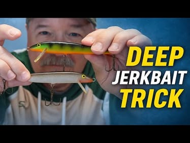 Winter Jerkbait Tricks You Need to Know | Bass Fishing