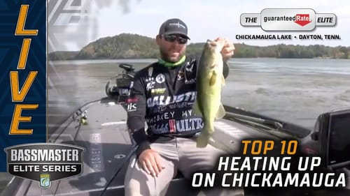 Chickamauga heating up  (Final Day Bassmaster Elite Series)