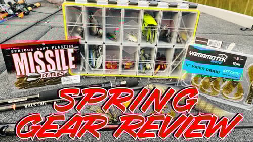 Bass Fishing Gear Review: New Rods, Crankbaits, Topwater, Worms!