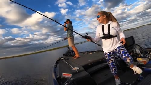 Took the Skeeter FXR Whip on LAKE OKEECHOBEE