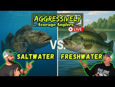Saltwater VS. Freshwater Fishing!