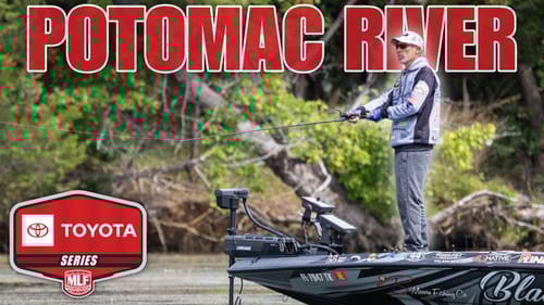 Jumped in the last @MLF5official  Northern Toyota Series on Potomac River!