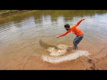 We CAUGHT the MUDDY WATER MONSTER!!! (BIGGER THAN ME)