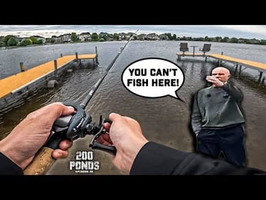 I Got Kicked Out Of A Neighborhood Pond! ("200 Ponds" Ep. 25)