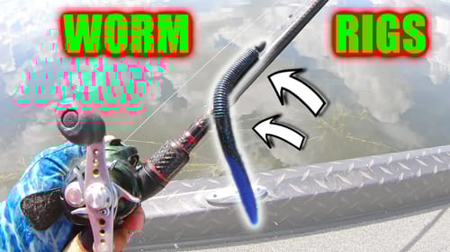 The Soft Plastic WORM RIG you NEED to know to CATCH GIANT BASS!!!