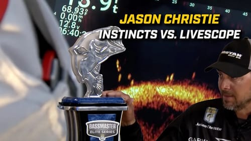How Jason Christie balances INSTINCTS and LIVESCOPE while on the water