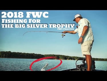 Fishing for a GIANT SILVER Trophy - Forrest Wood Cup 2018 - Practice Days