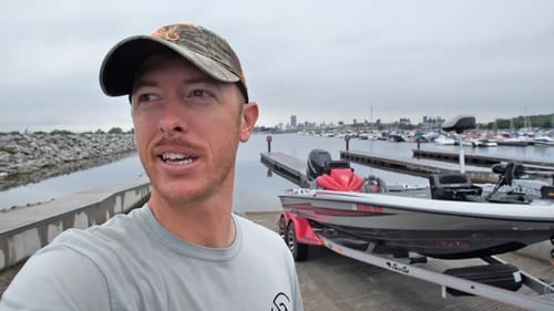 Biggest Water I've Ever Fished! 350HP BASS BOAT!