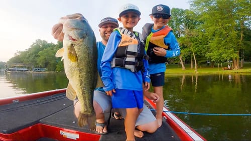 Tacticalbassin VS Kids - KIDS WIN! (Post Spawn Bass Fishing)