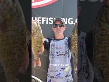 Day One Short MLF Invitational Detroit River #shorts #bassfishing #detroitriver