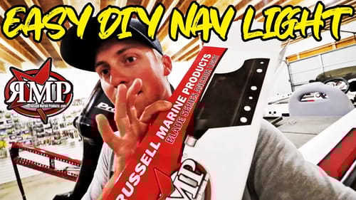 How To Install Permanent POWERPOLE NAV LIGHT! RMP Navigation Light! EASY DIY