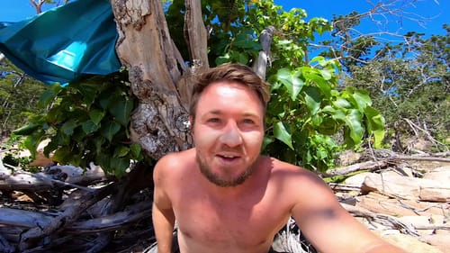 Camping Out On A Remote Tropical Island