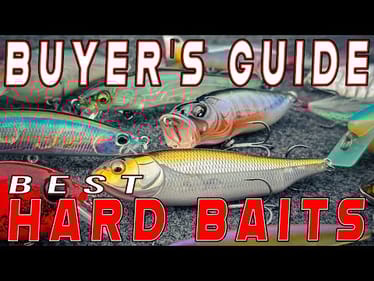 2025 BUYER'S GUIDE: The Best Hardbaits For Bass Fishing (Crankbait, Topwater, Jerkbait, and More!)