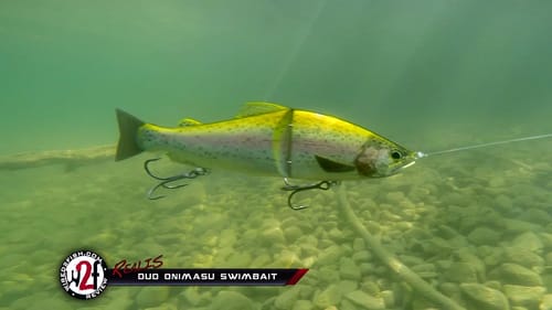 Duo Realis Onimasu Swimbait Underwater Video