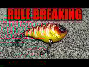 Forget What You Know About Lipless Crankbaits