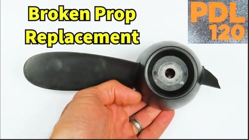 Replace Broken PDL propeller (Old Town Sportsman PDL 120)