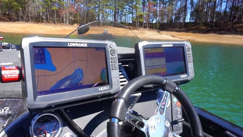 My Graph set up for Bass Fishing! (Lowrance Graphs)