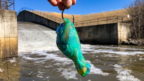 Almost SPOOLED by a SPILLWAY MONSTER!!!
