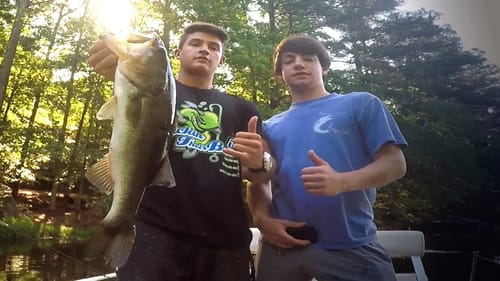 Fishing Grass and Trees ~ Summer Pond Fishing Vlog #55