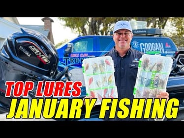 BEST Fishing Lures for JANUARY! - Scott Martin