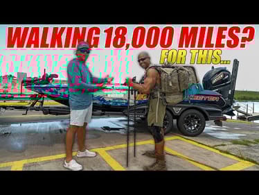 I Stopped a Man Walking 18,000 Miles...For a Fishing Trip