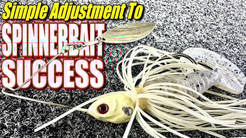 One Simple Adjustment To Spinnerbait Success