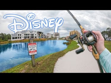 Sneaking Into Disney Worlds Stocked Ponds And Fishing