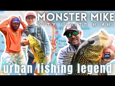 🔥 Urban Fishing with Monster Mike – 🐟 GIANT Peacock Bass Action in Miami! 🎣  Part 1