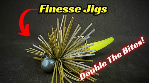 These Finesse Jigs Catch Twice As Many Bass When Fishing Pressured Lakes!