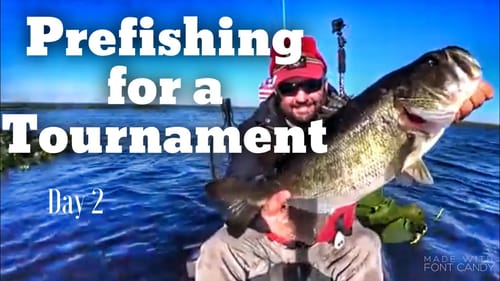 Prefishing for a Major Kayak Tournament in Florida Day 2