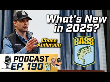 What's NEW for 2025 at BASS? feat. Chase Anderson (Ep. 190 Bassmaster Podcast)