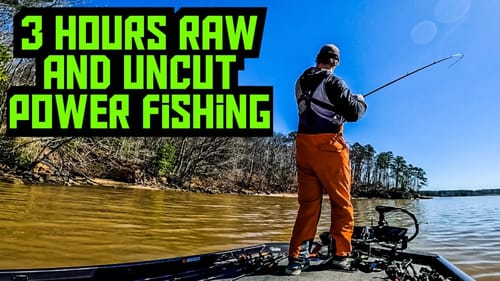 3 Hours of Raw and Uncut Power Fishing On a Muddy Lake
