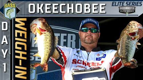 Weigh-in: Day 1 at Lake Okeechobee (2023 Bassmaster Elite Series)