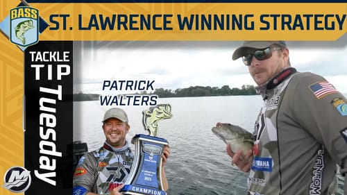 Patrick Walters winning technique and strategy to break 105 pounds at St. Lawrence River