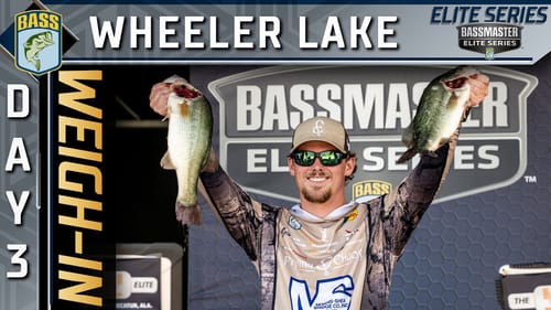 ELITE: Day 3 weigh-in at Wheeler Lake